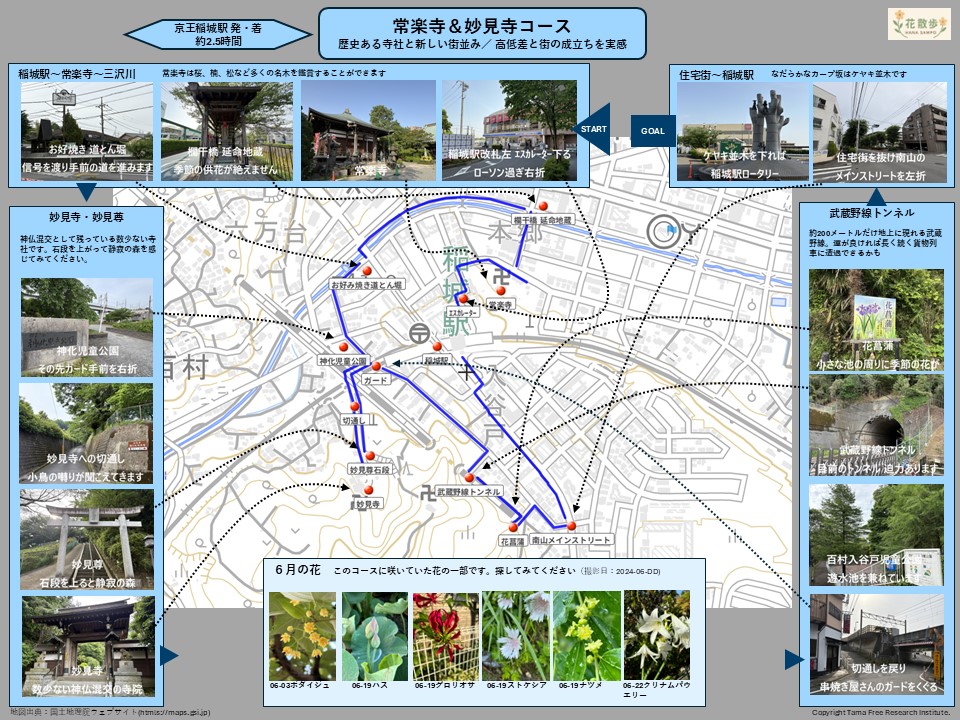常楽寺＆妙見寺コース（６月）